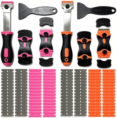 Razor Blade Scraper Tool Cleaning 8 Pack - by KNIFAST