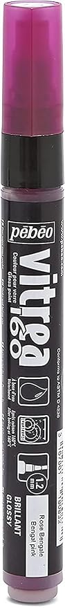 Pebeo Vitrea 160, Glossy Glass Paint Marker - Image 2