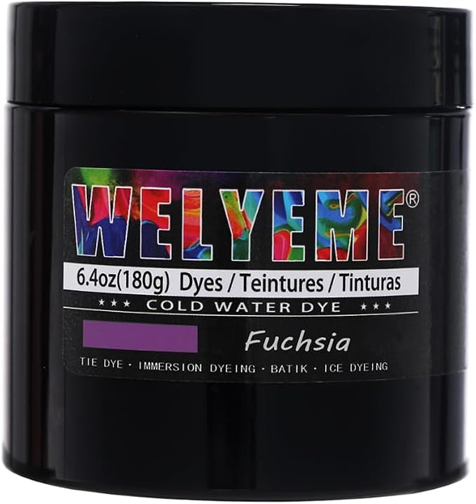 Cold Water Dye, Tie Dye Powder, Fabric Dye Powder by WELYEME