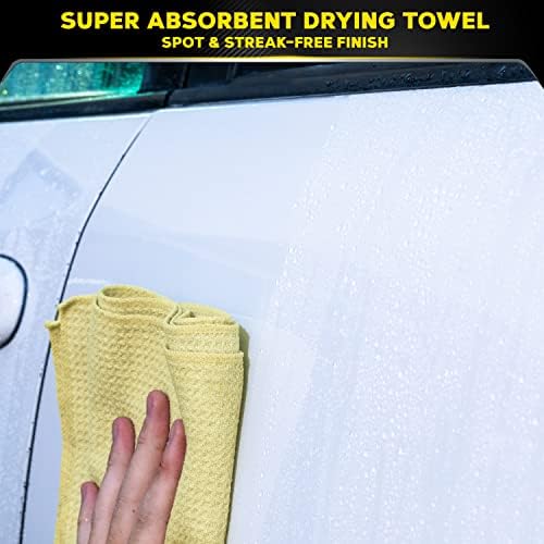 Meguiar's Water Magnet Microfiber Drying Towel, Premium Car Wash Microfiber - Image 2