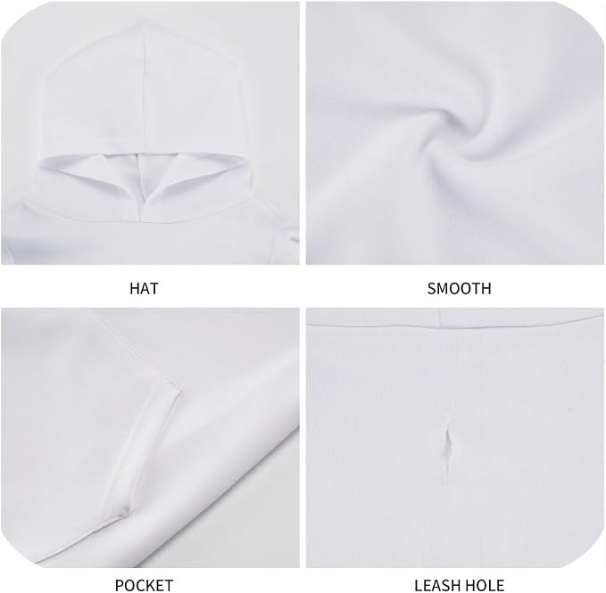 Customized Dog Hoodie with Name Logo Personalized Text Soft & Warm - Image 6