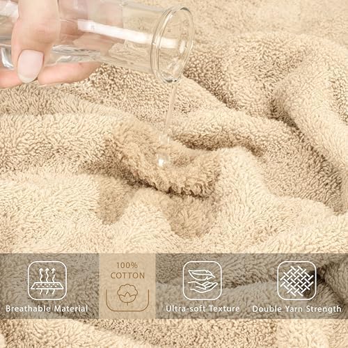 Cotton Paradise 100% Cotton Turkish Towel, Soft Absorbent Quick Dry, 40x80 - Image 4