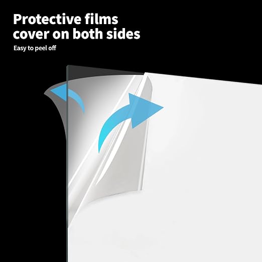 Art3d 5-Pack of 24×36" PET/Plexiglass Sheets, Transparent Clear Flexible - Image 7
