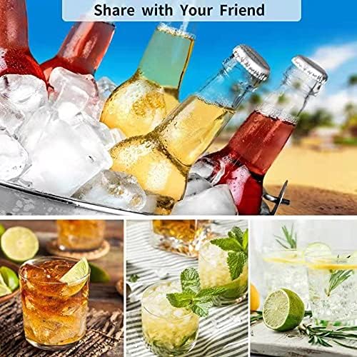 Tvmania Ice Cube Trays Set of 2, 15-Cube Silicone Molds - Image 7