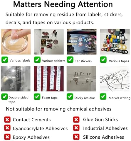 Adhesive Remover, Clean Up Wipes - Image 2