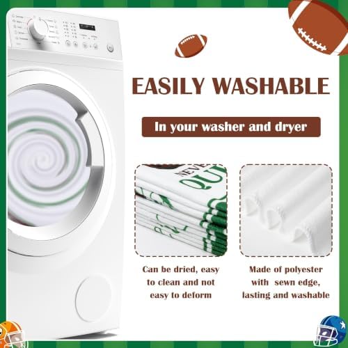 R HORSE 5 Pack Funny Football Kitchen Dish Towels - Image 4