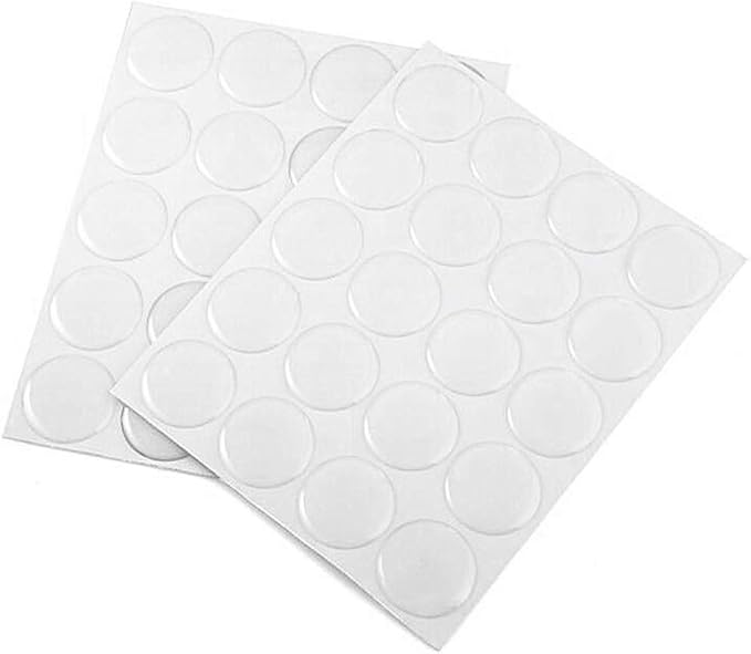 1 Inch Epoxy Stickers Craft Bottle Caps Stickers for Hair Bows Pendants Scrapbooks 100 PCS 200PCS (Clear1, Quantity:100)
