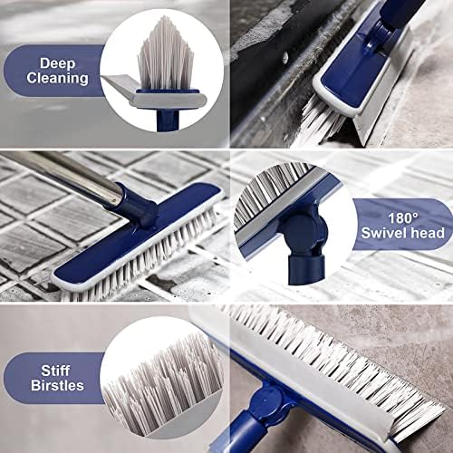 2 in 1 Floor Scrub Brush Grout Brush - Image 4