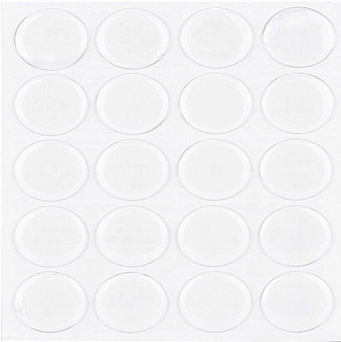 1 Inch Epoxy Stickers Craft Bottle Caps Stickers for Hair Bows Pendants Scrapbooks 100 PCS 200PCS (Clear1, Quantity：200)