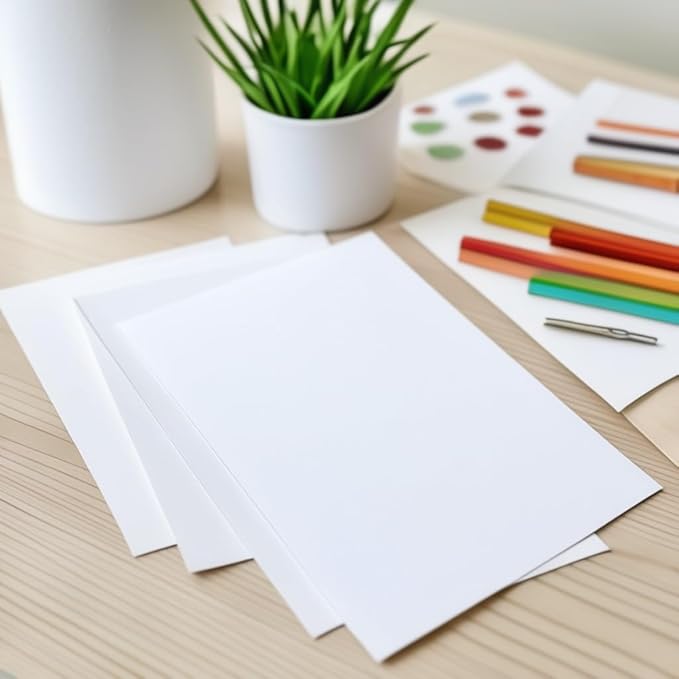 100 Sheets of Heavyweight White Cardstock - Image 4