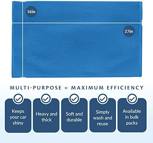 100% Cotton Chamois Cleaning Towels, 12 Pack - Image 6