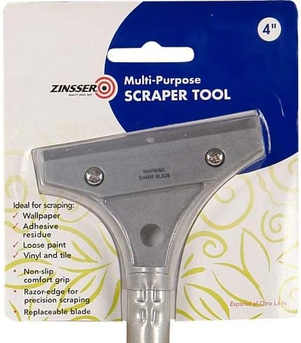 Rust-Oleum Zinsser 98014 4-Inch Long-Handle Scraper Tool - Image 2