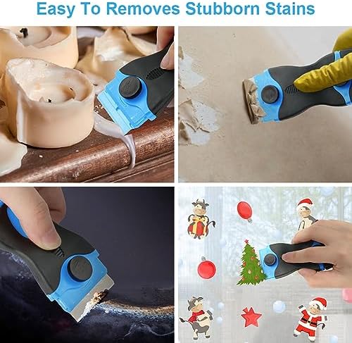 Ainiv Razor Blade Scraper, 2-in-1 Multifunctional Scraper Tool - Image 7