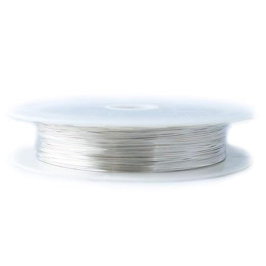 925 Sterling Silver Wire, 21 Gauge, Half Hard, 25FT by CRAFT WIRE | Sterling - Image 6
