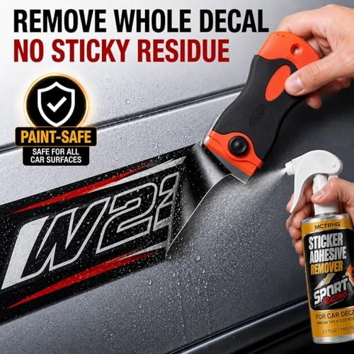 Adhesive Sticker Remover for Removing Car Decal, Window Tint, Glue Residue - Image 2