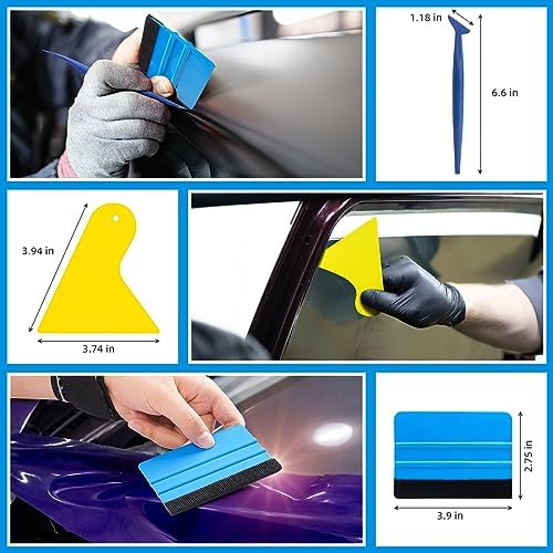 DIYSELF 19 Pcs Window Tint Kit, Window Tint Tools - Image 3