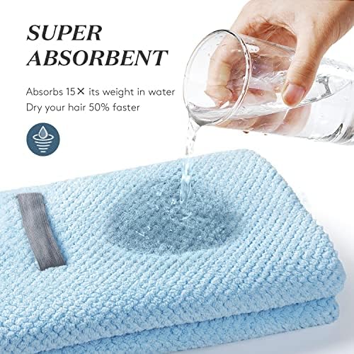 YFONG Large Microfiber Hair Towel Wrap - Image 6