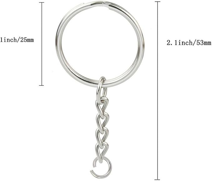 KINGFOREST 150-Piece Split Key Ring Kit - Image 2