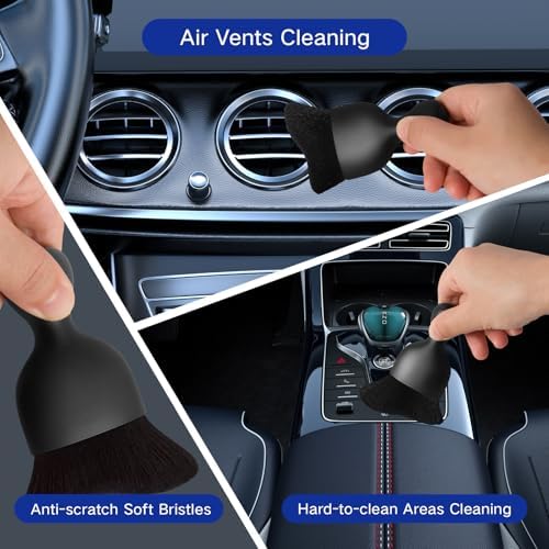 Qydipclin 10pcs Windshield Cleaning Tool Car Interior Window Cleaner Kit - Image 7