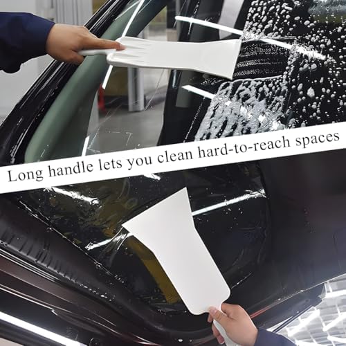 Yourkar Car Bulldozer Squeegee, Flat Long Handle Window Tint Film Installation - Image 5