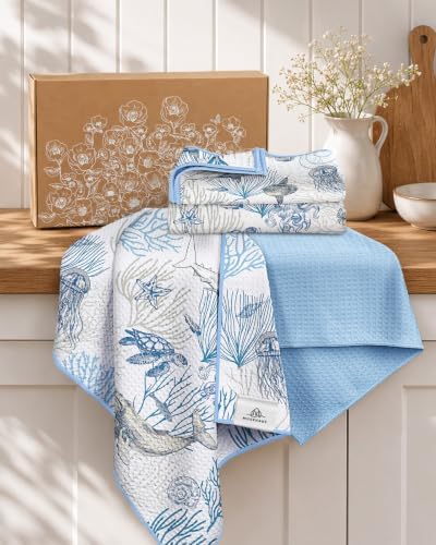 3pcs Double-Sided Waffle Kitchen Towels - Image 6