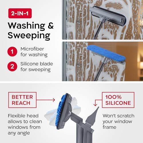 20 Feet High Reach Professional Window Squeegee - Image 5