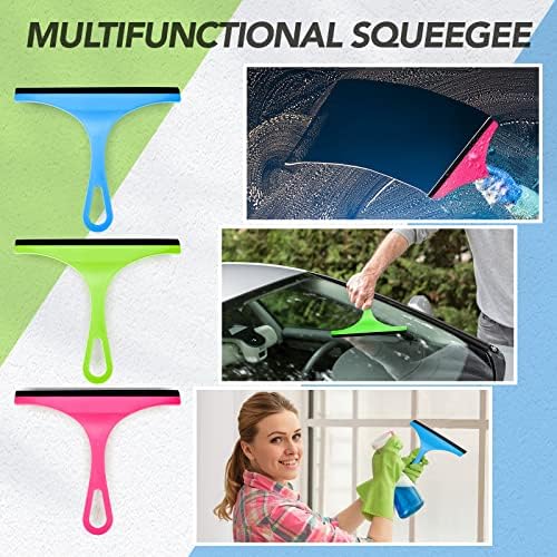 Yinder 21 Pcs Small Squeegee for Shower Glass Door Window, Candy Color - Image 6
