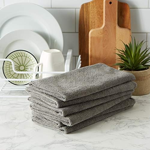 DII Cleaning Collection Soft Highly Absorbent Microfiber, Dishtowel Set - Image 4