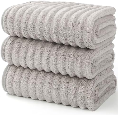 Luxury 3-Piece Quick-Dry Bath Towel Set – Ultra Soft Microfiber Towels - Image 2