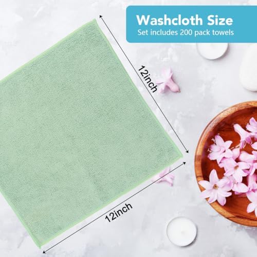Orighty Microfiber Washcloths 800 Pack, Highly Absorbent and Soft Feel Face - Image 4