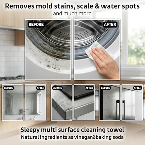 Sleepy Easy Clean XL Multi Surface Cleaning Wipes – Natural Vinegar & Baking - Image 6