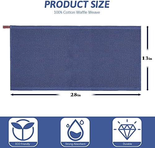Nialnant 6 Pcs Kitchen Towels, 100% Cotton, 13 x 28 in - Image 2