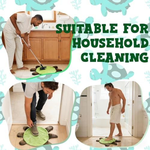 22 inch Floor Turtle, Floor Turtle Foot Mop, - Image 6