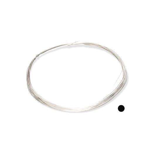 925 Sterling Silver Wire, 30 Gauge, Half Hard, 1FT by CRAFT WIRE | Sterling by CRAFTWIRE