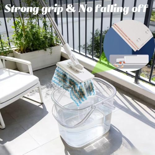 Grip Mini Mop, Hands Free Flat Mop - Image 4