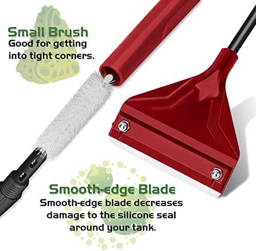 16.5’’ Professional Algae Scraper, Aquarium Blade Cleaner - Image 3