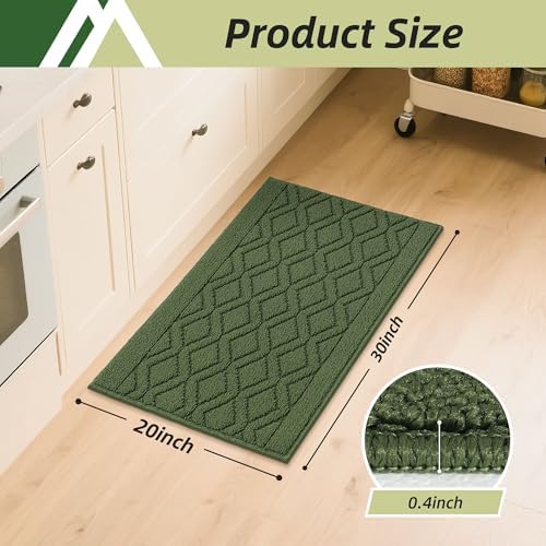 COSY HOMEER Kitchen Rugs and Mats 20"x30" Non Slip Kitchen Mats - Image 2