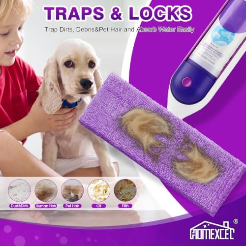 HOMEXCEL Microfiber Mop Pads 10 Pack - Image 4