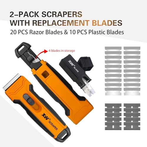XW 2-Pack Razor Blade Scraper - Image 4