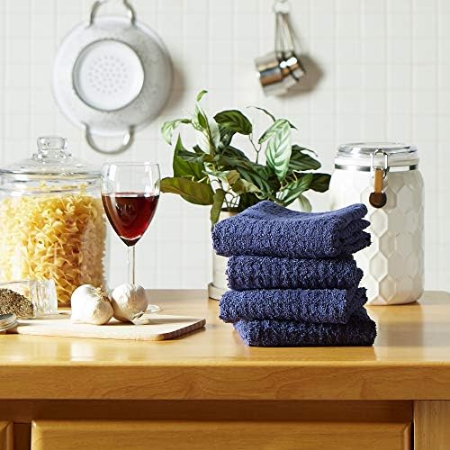 DII Cotton Waffle Terry Dish Towels, 15 x 26", Ultra Absorbent, Heavy Duty - Image 5