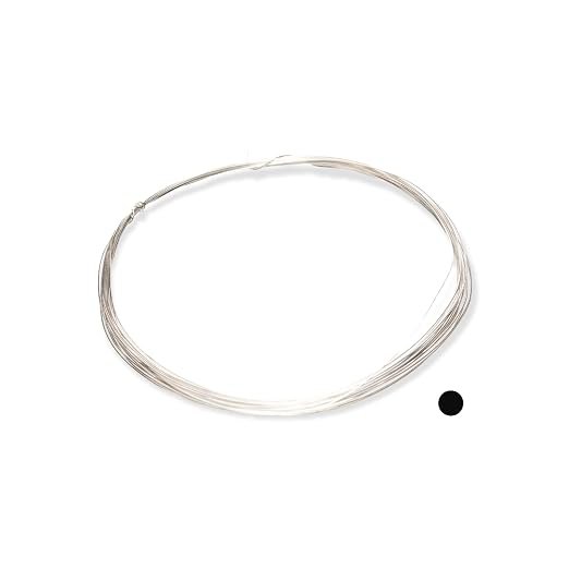 CRAFT WIRE 28 Gauge, 925 Sterling Silver Wire Half Hard Made in USA - 15FT | by CRAFTWIRE