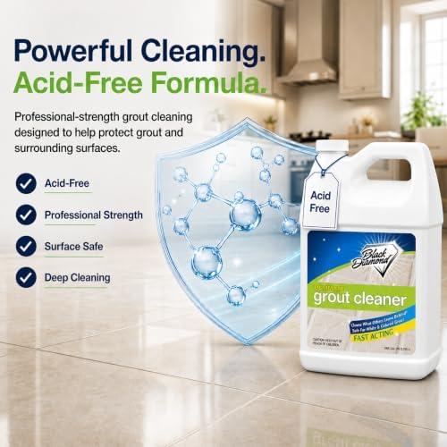 Ultimate Grout Cleaner for Tile & Grout, Acid-Free Stain Remover, 4 Gallons - Image 2