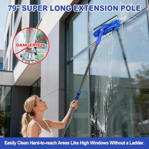 Wontolf 13pcs Window Cleaning Kit - Image 2