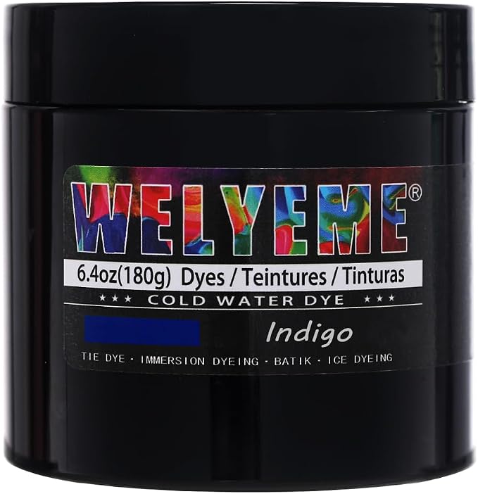 Cold Water Dye, Tie Dye Powder, Fabric Dye Powder by WELYEME