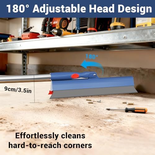 Floor Squeegee for Concrete Floor, 15.8" Large Heavy Duty Squeegee for Floor - Image 5