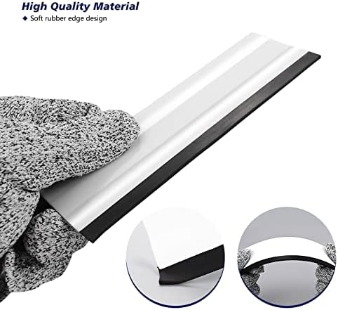 EHDIS 6" Block Squeegee Car Rubber Squeegee - Image 2