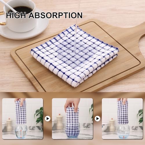 Kitinjoy Cotton 5 Pack Terry Kitchen Towels - Image 5