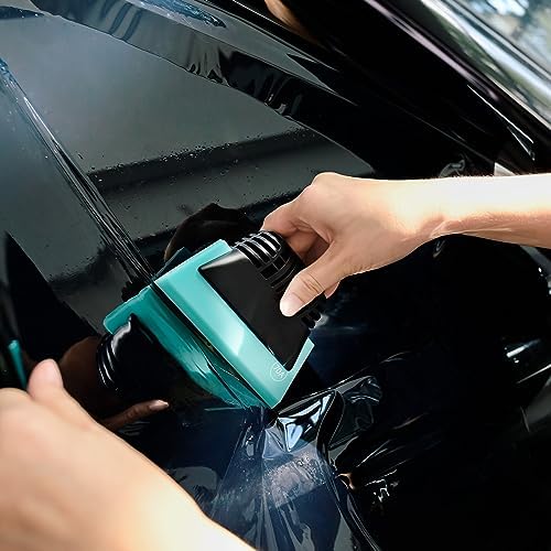 FOSHIO Blue Small Squeegee, Non-Slip Handle Rubber PPF Squeegee - Image 5