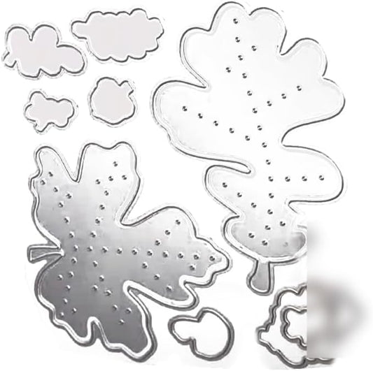 2025-2026 Stamps and Dies for Card Making, Stamps and Dies Set 2025 for Christmas and Halloween, Die Cut DIY Various Festivals Album Scrapbooking Birthdays Greeting Card (M4294)