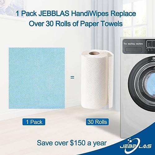 JEBBLAS Disposable Dish Towels and Cloths, Reusable Wipes - Image 4